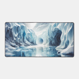 Aquarelle Superbes grottes de glace