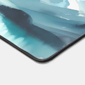 Aquarelle Superbes lacs glaciaires turquoise (Coin)