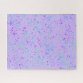 Aquarelle sur Puzzle pourpre (Horizontal)