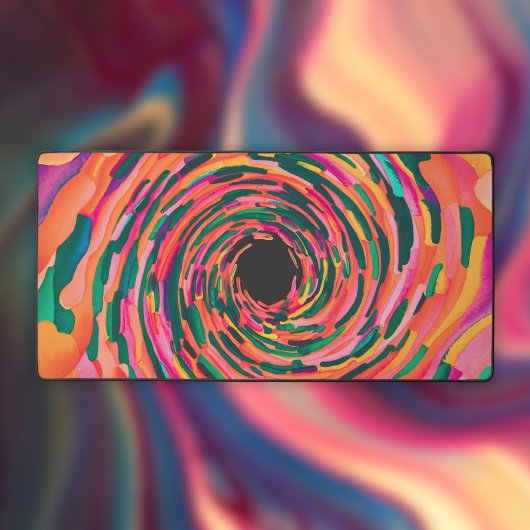 Aquarelle teintes Abstraites vibrantes