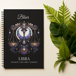 Aquarelle tendance Libra Zodiac Journal