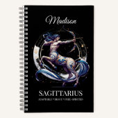 Aquarelle tendance Sagittarius Zodiac Journal (Recto)