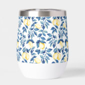 Aquarelle Thermique Citron Bleu (Arrière)