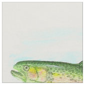 Aquarelle Tissu de truite (Fermer)
