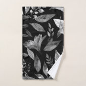 Aquarelle tombée feuille 9 (Serviette à main)