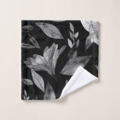 Aquarelle tombée feuille 9 (Gant de toilette)
