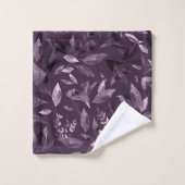 Aquarelle tombée feuilles 7 (Gant de toilette)
