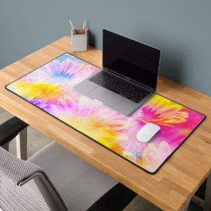 AQUARELLE TOURNESOL ABSTRAIT MODERNE