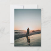 Aquarelle Tropical QR Mariage Scan to RSVP (Dos)