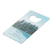 Aquarelle tropicale Palms & Mariage de plage (Devant Angle)