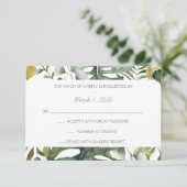 Aquarelle tropicale RSVP (Debout devant)