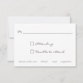 Aquarelle turquoise Bali Boho RSVP (Dos)