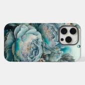 Aquarelle Turquoise Rose (Verso Horizontal)