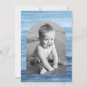 Aquarelle Un der la mer Invitation (Dos)