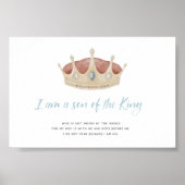 Aquarelle un fils de Dieu avec affiche de la couro (Devant)