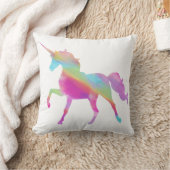 Aquarelle Unicorn Coussin - choisissez votre propr (Couverture)