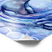 Aquarelle Unicorne Photo Imprimer (Coin)