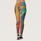 Aquarelle unique Meilleures Leggings pour votre ga (Dos)