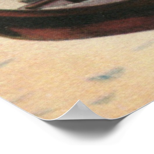 aquarelle Venice La Gondola Poster (Hoek)