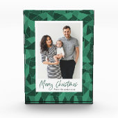 Aquarelle Verre tendu Bloc photo de vacances (Devant)