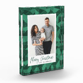 Aquarelle Verre tendu Bloc photo de vacances (Gauche)