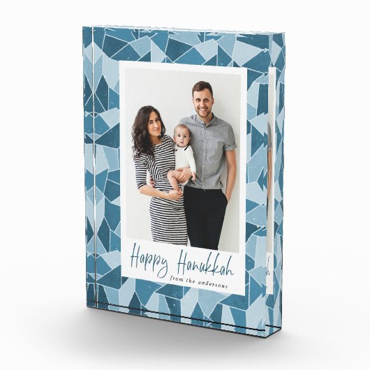 Aquarelle Verre tendu Bloc photo de vacances (Droite)