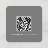 Aquarelle vert Eucalyptus Carte de visite (Dos)