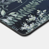 Aquarelle Vert Floral Nom personnalisé (Coin)