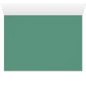 Aquarelle verte feuillage mariage signe réservé (Intérieur Horizontal (Bas))