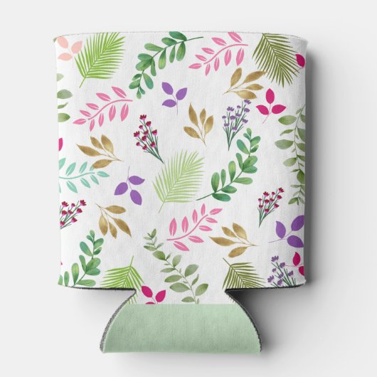 Aquarelle verte Monogramme Glacière (Dos)