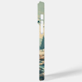Aquarelle Vintage Elk AI Art iPhone / coque ipad (Verso / Gauche)