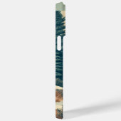Aquarelle Vintage Elk AI Art iPhone / coque ipad (Verso / Droite)