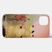 Aquarelle Vintage Gâteau iPhone 13 Coque (Verso (horizontal))