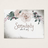 Aquarelle vintage Rose florale (Devant)