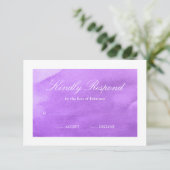 Aquarelle violette RSVP (Debout devant)