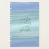 Aquarelle Waves Mermaid Planificateur de nage mens (Devant)