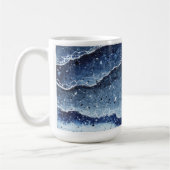 Aquarelle Waves Mug (Gauche)