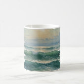 Aquarelle Waves Reveal Mug - Ride Waves (Centre)