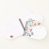 Aquarelle Whimsical Carnet Floral (Intérieur)
