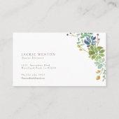 Aquarelle Whimsical | CARTE DE VISITE (Dos)