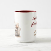 Aquarelle Whimsical Gnome Gift Mug (Centre)