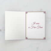 Aquarelle Whimsical MERCI papillon rose (Intérieur)