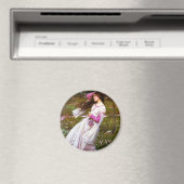 Aquarelle Windflowers Magnet (In Situ (Lave-vaisselle))