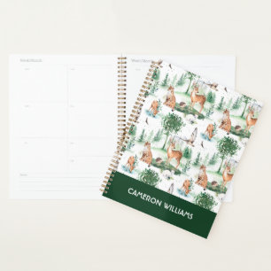 Aquarelle Woodland Baby Motif animal