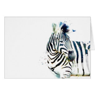 Aquarelle Zebra