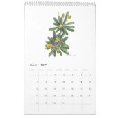 Aquarelles botaniques Calendrier 2022 (Mar 2027)