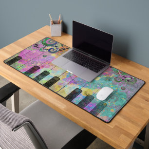 Aquarelles cool Plaques Piano coloré