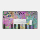 Aquarelles cool Plaques Piano coloré (Clavier et souris)