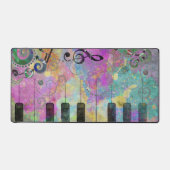 Aquarelles cool Plaques Piano coloré (Recto)