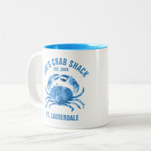 Aquarelles de crabe bleu mou Illustration Mug